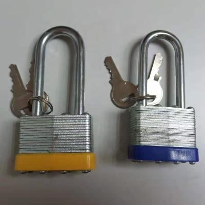 China Iron LAMINATED IRON PADLOCK DOOR LOCK AMERICA'S MARKET LOCK for sale