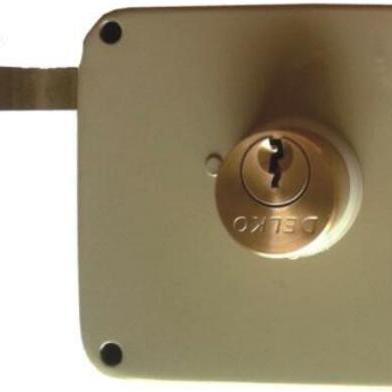 China Interior Aluminum Handle Brass Key Rim Lock 330 Degree With 330 High Quality for sale