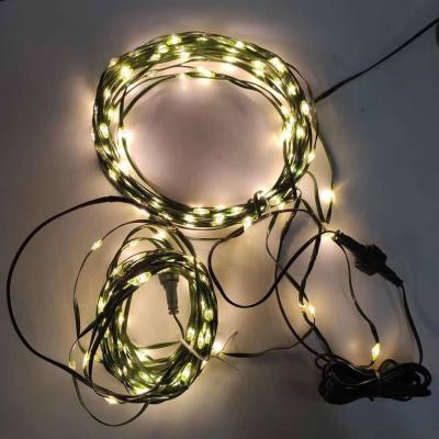 China Hot Selling PVC Cheap Christmas Decoration RGB Led Fairy Lights Copper Wire Led String Light for sale