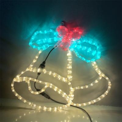 China Commercial Use Pattern Light 42*50cm 2D Double Bells Led Pattern Light for sale