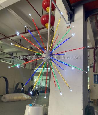 China Outdoor Theme Park 2m Height LED Firework Light Decoration Light for sale