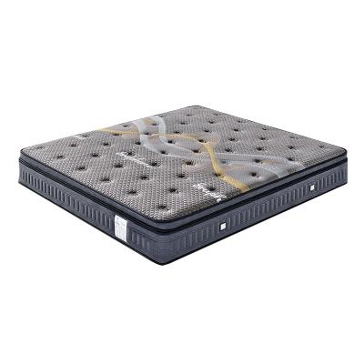 China Roll In A Box Mattress Pocket Spring 25cm Foam Bed Box Latex Queen Size 7 Size Embroidery OEM Customized Box Logo Fabric Packing for sale