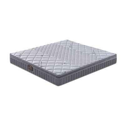 China Roll In A Box Mattress Pocket Spring 22cm Foam Bed Box Latex Queen Size 7 Choice Embroidery OEM Customized Box Logo Fabric Packing for sale