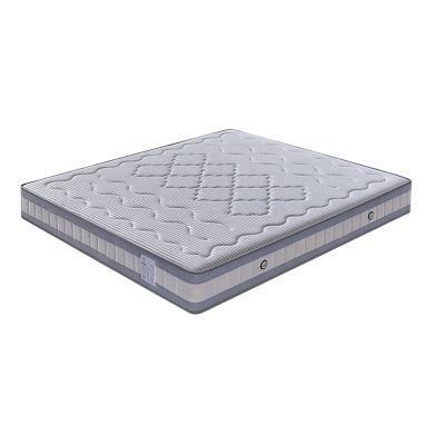 China Roll In A Box Mattress Pocket Spring 22cm Foam Bed Box Latex Queen Size 7 Choice Embroidery OEM Customized Box Logo Fabric Packing for sale