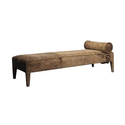 China Fashionable Modern Modern Living Room Furniture Fabric Bed Sofa End Stool Sofa Bench Stool For Bedroom for sale