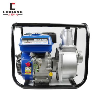 China Family Homes 2inch 3inch 4 Inch Petrol Water Pump Irrigation Robin Type 6.5hp Gasoline Agricultural Water Pump for sale