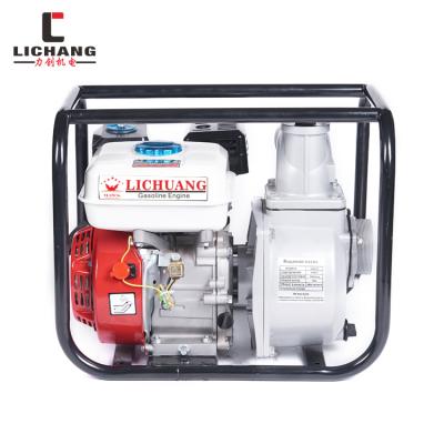 China Family Homes 2inch 3inch 4 Inch Petrol Water Pump Irrigation Robin Type 6.5hp Gasoline Agricultural Water Pump for sale