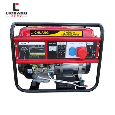 China Small Generator Provide Electric Power 188f Ohv Single Phase Recoil Start Copper Wire 5kw 13hp 100% Gasoline Generator for sale