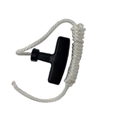 China Factory chainsaw starter pull rope handle for gasoline and diesel engine generators spare parts for sale