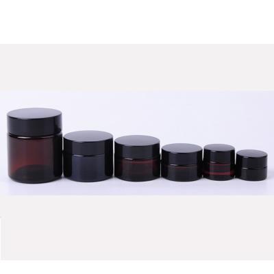 China Multifunctional Container Guaranteed Unique Gold Quality Transparent Container Eco-friendly White Cosmetics Frosted Glass Cosmetic Jar 240g for sale