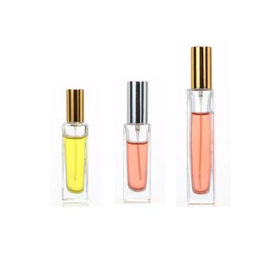 China Factory Sale Widely Used Rectangle 100ml Glass Perfume Spray Bottle for sale