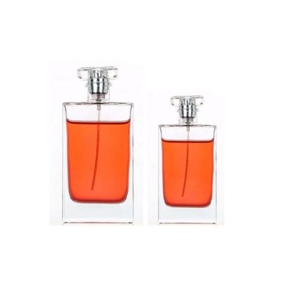 China Factory Sale Portable Silky Glass Bottles 50ml Luxury Perfume Bottle for sale