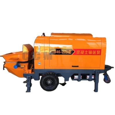 China Secondary Pump Mini Concrete Pump For Sale diesel small construction engineering construction column for sale