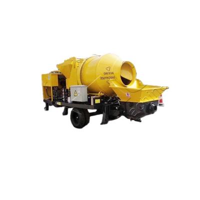 China Building material stores factory price concrete mixer machine self loading concrete mixer for sale with mini pump for sale