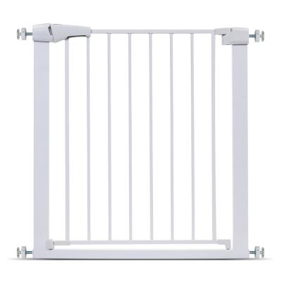 China Best Price Steel Adjustable Price ABS Pet Safety Gate Baby Gate Adjustable Dog Pet Gate Without Drill for sale