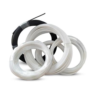 China Hotels Milky White Anti-Corrosion Hose PTFE Tube Drop System Acid Resistant Temperature Resistant Supply Tube for sale