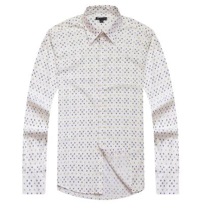 China Breathable Floral Printing Long Sleeve Shirts for sale