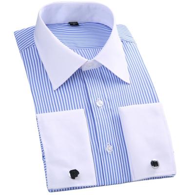 China Breathable Long Dress Tuxedo Double Cuff Free Shipping Long Sleeve Shirt for sale