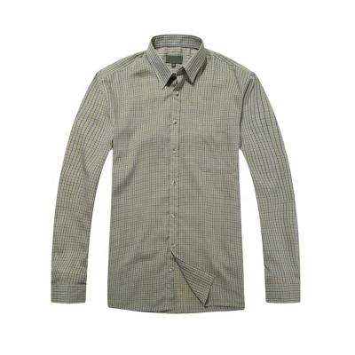 China Best Breathable Custom Embroidered Mens Flannel Shirts for sale