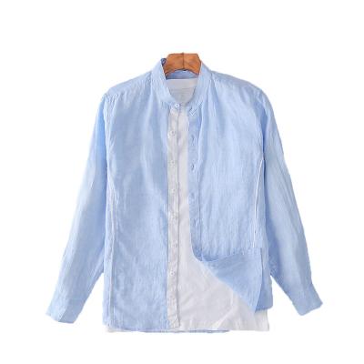 China Wholesale Breathable Mens Shirts Boys Pants Linen Shirt for sale