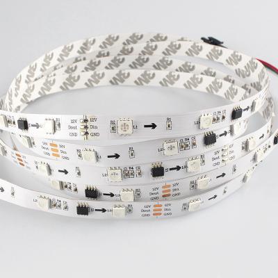 China Hotel DC12V SMD2835 60LED/M 3000K, 6500K WW RGB LED flexible strip for decoration for light box for sale