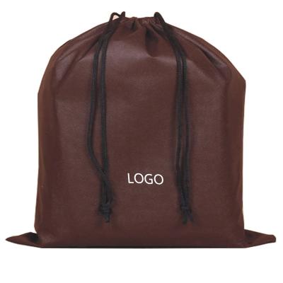 China Custom Non Woven Travel Shoe Bag Drawstring Storage Non Woven Breathable Bags for sale