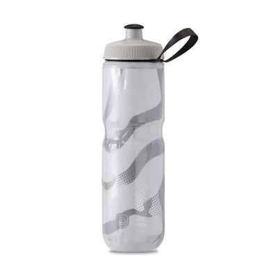 China Sustainable Sport Insulated Water Bottle BPA Free Sport Bike Squeeze Bottle With Handle for sale