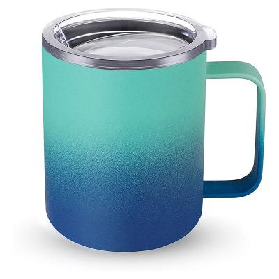 China Viable Wholesale Color Blank Sublimation Stainless Steel Vacuum Insulated Travel Changing Mug for sale