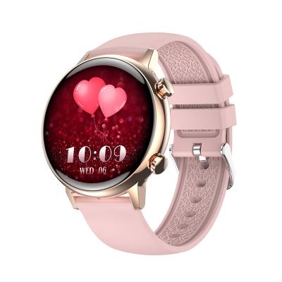 China 2023 New Arrivals Mini Fitness GPS Navigation Touch Tracker Small AMOLED Smartwatch HK8pro Round Screen BT Full Calls Women Men Smart Watch for sale