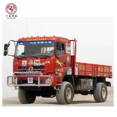 China Dongfeng Desert 5-7ton Lorry Used Metal Truck 4x4 Light Duty All Terrain Truck For Sale for sale