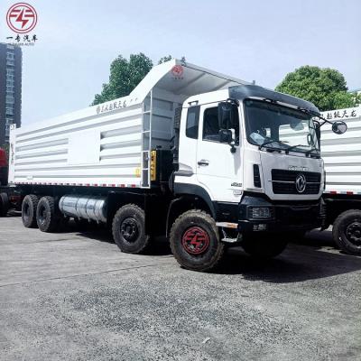 China Dongfeng 8x4 45tons payload right hand drive tipper truck dump trucks for sale in South American > 8L for sale