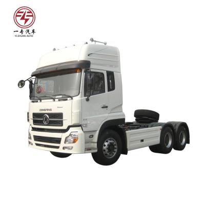 China Dongfeng High Roof Cab 6x4 420hp Tractor Truck For Trailer 7060x2500x370 for sale