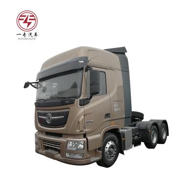 China Dongfeng 6x4 560hp engine trailer truck tractor truck for sale 6990x2550x3900 for sale