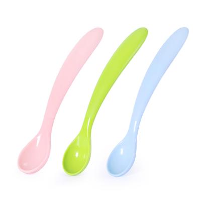 China Sustainable Spoon Bpa Free Kids Baby Feeding Spoon Teaspoon for sale