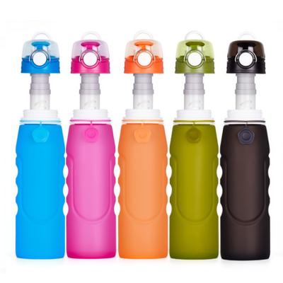 China Viable Folding Water Bottle With Water Filter Water Filter Bottle for sale