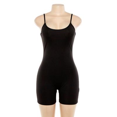 China Summer QUICK DRY Sexy One Piece Yoga Polyester Clubwear Overalls For Women for sale