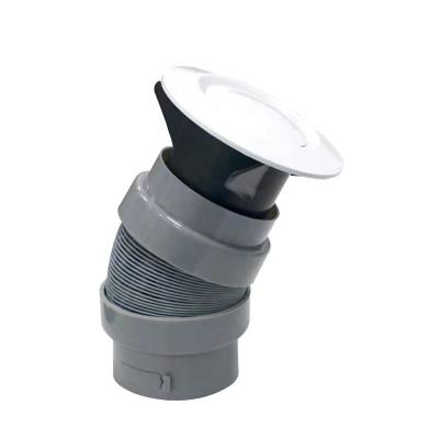 China HVAC Industrial System Plastic Duct Vent Connector with Flexible Air Duct for PE Bellow for sale