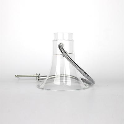 China Factory Custom High Quality Transparent Design Smoke Metal Exhaust Kit for sale