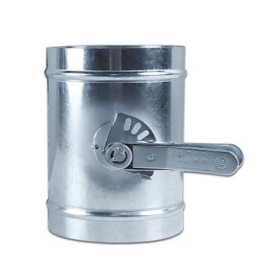 China General Galvanized Manual Sheet Air Volume Control Metal Air Damper Valve For Air Duct for sale