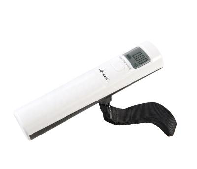 China Switch / Flip auto off 50kg Digital hanging luggage scale mabe by ABS material and polyester with LCD display and battery free for sale