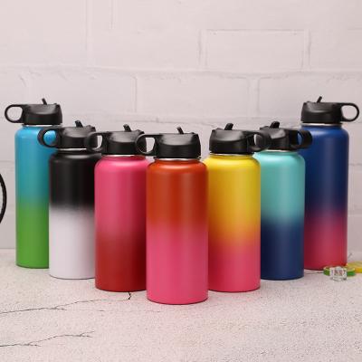 China Hot Selling PORTABLE Hydraulic Water Bottle Vacuum Stainless Steel Keep Cold And Hot for sale