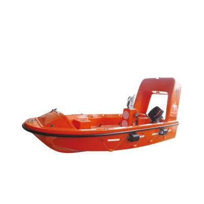 China Fiberglass Rigid FRP Rib Boat Rescue Hull for Fishing and Rescue for sale