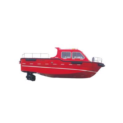 China Rescue Marine Open Type FRP Rubber Fast Rescue Boat for sale