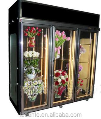 China Single-temperature Florist Display Fridge Air Cooler Luxury Type And Refrigerator For Flowers for sale