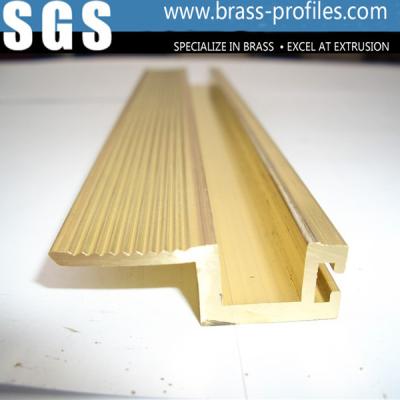 China Home Building Material / Extrusion Brass Profiles To Decorate for sale