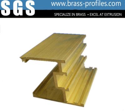 China Brass C38500 Hpb58 Fabrication Of Windows / Building Copper Extrusion Section for sale