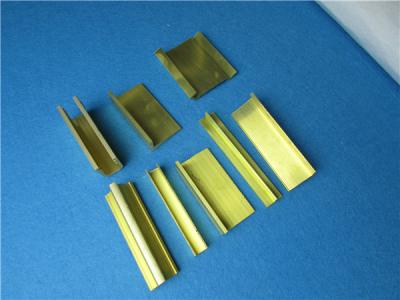 China High Tensile Brass Extrusion Door Window Frame Based On Drawings for sale