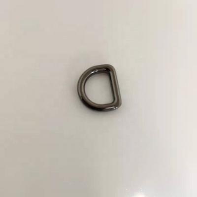 China 10mm Custom Made Metal Factory Hardware Bag Zinc Alloy Handbag D-ring Parts Zinc Alloy for sale