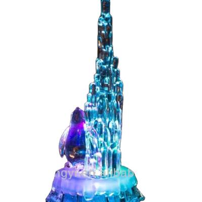 China All Dongguan LED Acrylic Christmas Tree with USB and Music Decor for sale