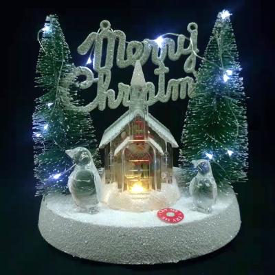 China Led Light Holy Child Chapel Led Light Decoration Christmas Toys for sale